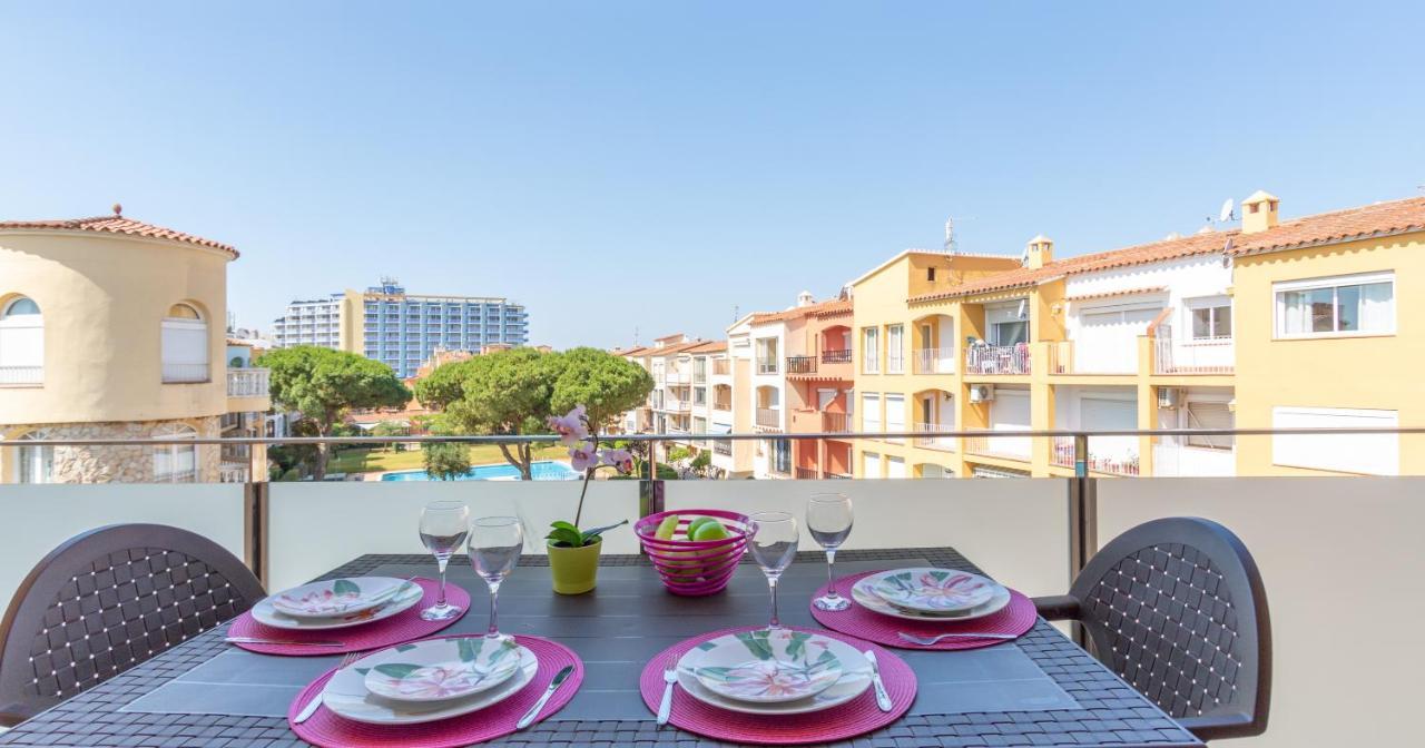 Apart-Rent Apartamento Mimoses 0063 Empuriabrava Bagian luar foto